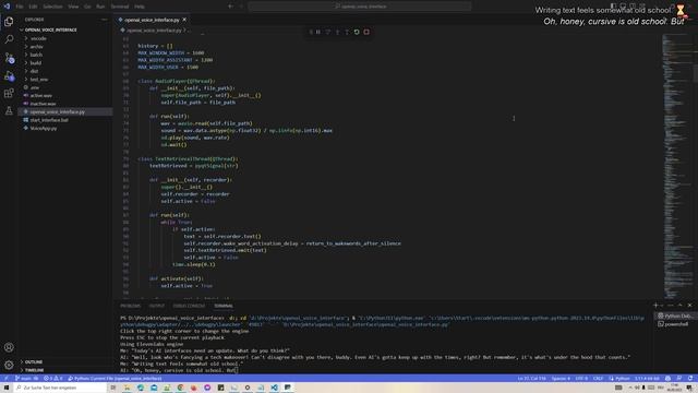 Voicebased interface to language model based on two new python libraries I developed смотреть онлайн