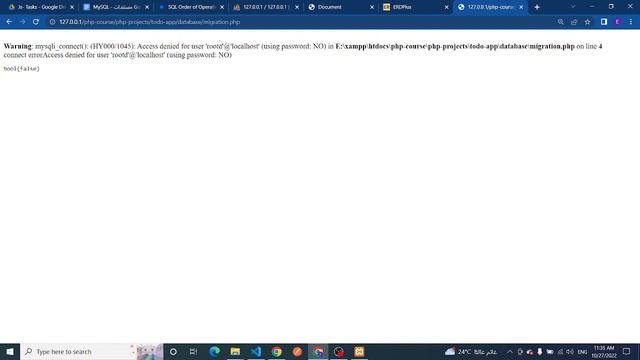 2 - php and mysql project - todo app смотреть онлайн