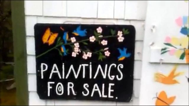 Canadian roots songwriter Jay Aymar visits Maud Lewis's replica house in Digby Nova Scotia (2017) смотреть онлайн