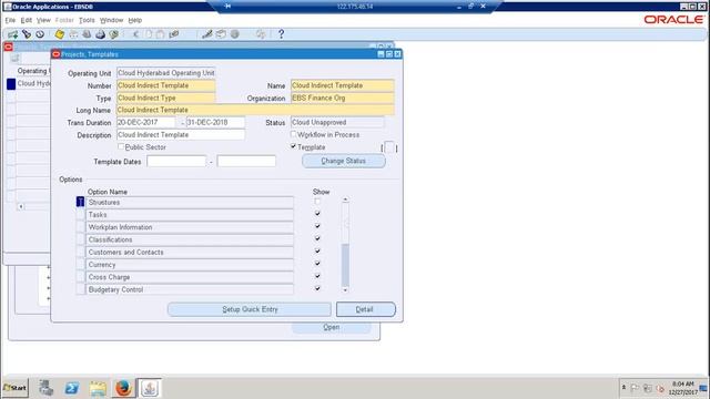 Oracle R12 Project Accounting Training смотреть онлайн