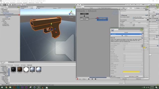 Unity FPS Without Scripting (Part 2) - Making Our Gun Shoot смотреть онлайн