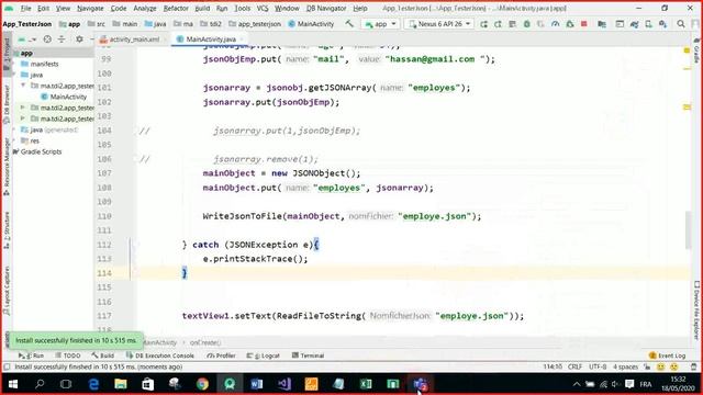 Android - TP12 : Manipulation des données d’un fichier JSON - Part4 смотреть онлайн