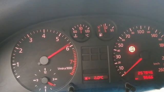 Audi A4 B5 1.8 Adr 125hp; 6800 rpm смотреть онлайн