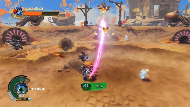 Skylanders SuperChargers - Gameplay Walkthrough - Part 25 - Chicken Boss! смотреть онлайн