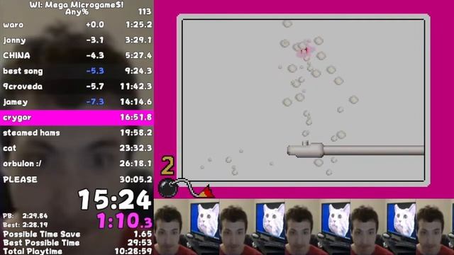 WarioWare Inc.: Mega Microgame$ Any% Speedrun in 29:54! смотреть онлайн