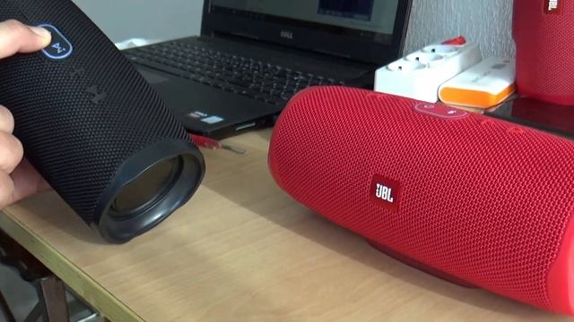 JBL Charge 4 vs Fake Charge 4 Bluetooth Speaker REVIEW İNCELEMESİ смотреть онлайн
