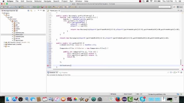 "Game Programming Tutorial" | "Java Mario Game" #40 | Falling Death смотреть онлайн