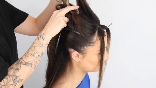 How To Do An Elegant & Easy Half Up Hairstyle! смотреть онлайн