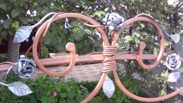 Скамейка своими руками.Bench with their hands. смотреть онлайн