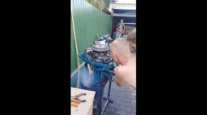 Лодочный мотор Москва 30 готов на воду