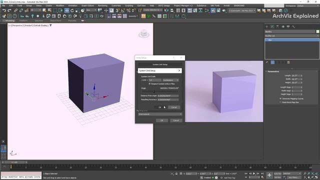 How to setup Unit Scale correctly in 3DS Max with system and unit setup смотреть онлайн