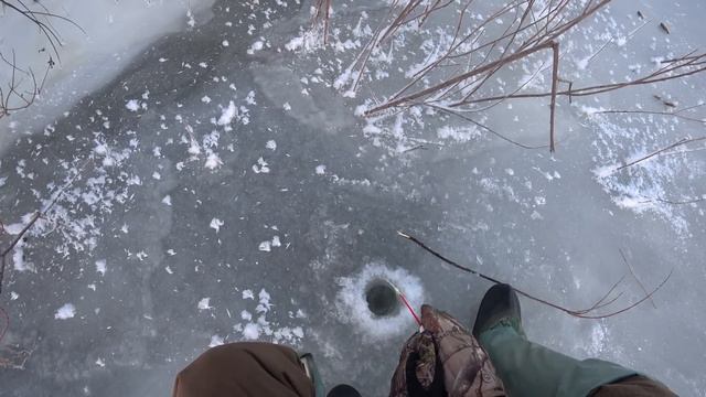 Первый лед сезона 22-23. Чепца. смотреть онлайн