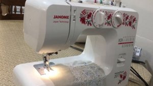Полный обзор на швейную Машинку Janome HomeDecor 2077