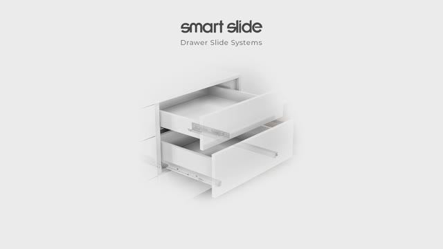 Smart Slide. Система направляющих скрытого монтажа от SAMET смотреть онлайн
