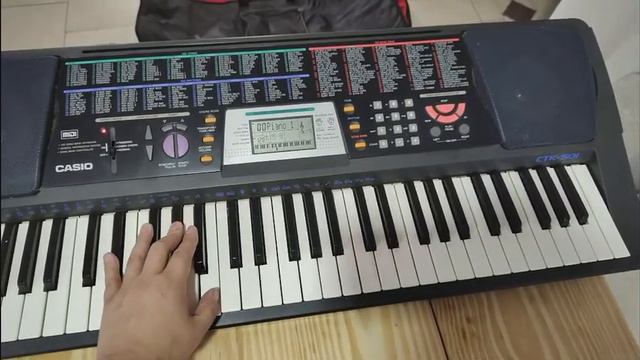 CASIO CTK-510 sonido piano смотреть онлайн