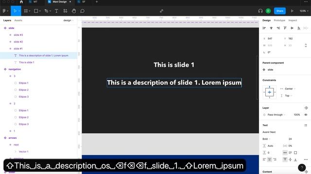 Create an Interactive WEB SLIDER in Figma смотреть онлайн