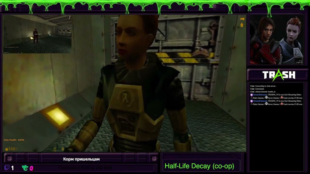 Sven Co-op Half-Life Decay Co-op @TRASHH_TV смотреть онлайн