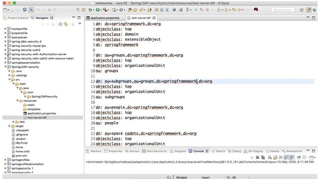 Spring Security | Spring Boot LDAP Security Implementation | Part 23 смотреть онлайн