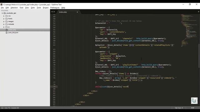 YouTube Channel video importing using Data API & PHP - Learn Infinity смотреть онлайн