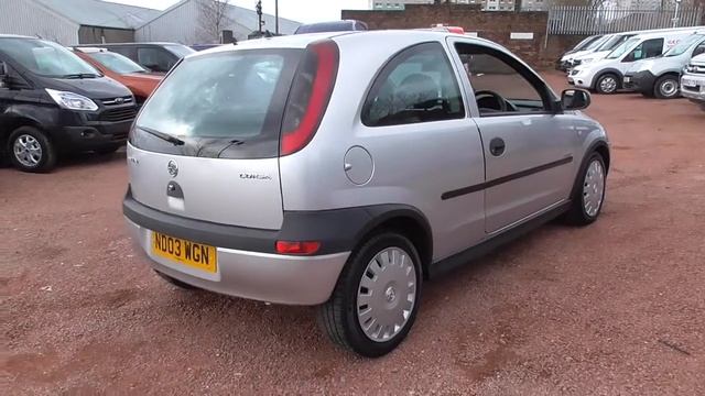 Vauxhall CORSA 1.0i 12V Elegance 3dr U33555 смотреть онлайн