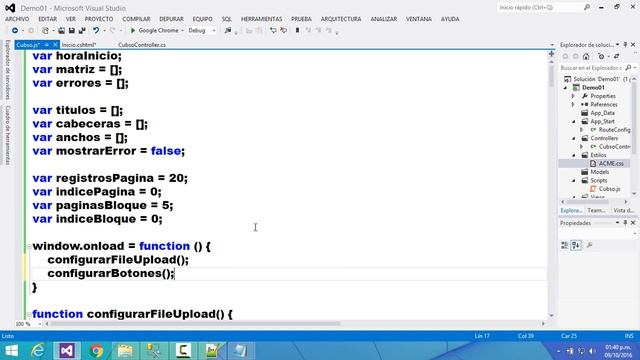 Programación Web con Miles de Registros - Demo 01 смотреть онлайн