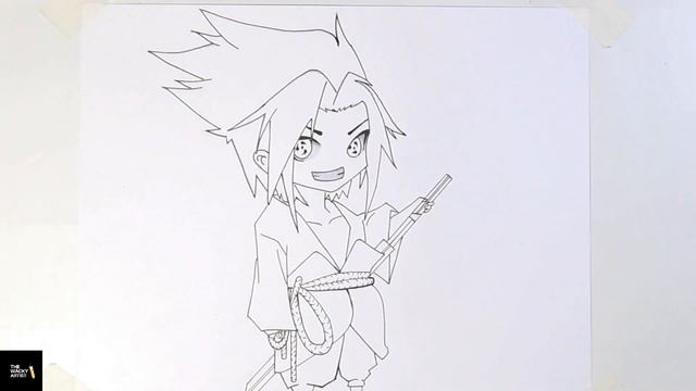 Drawing Chibi Sasuke I Naruto смотреть онлайн