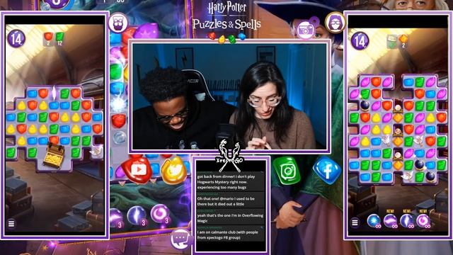 (LIVE) WIZARDING WEDNESDAY - Compete & Chill || Harry Potter: Puzzles & Spells || XpectoGO смотреть онлайн