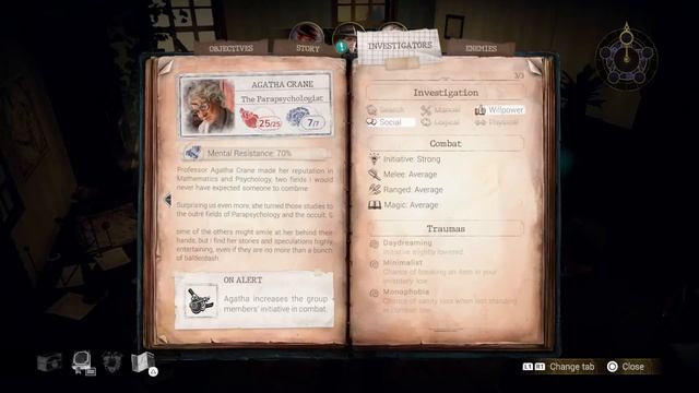 Arkham Horror Mother's Embrace - Finding Meaning In The Stars: Agatha Crane New Investigator Sheet смотреть онлайн