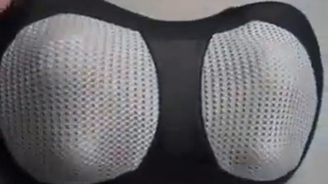 Японский электрический массажер Shiatsu с подогревом смотреть онлайн