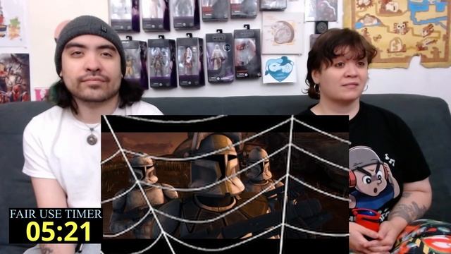 STAR WARS CLONE WARS 1X13 "JEDI CRASH" REACTION!!! смотреть онлайн