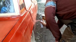 Бюджетна покраска авто балончиком