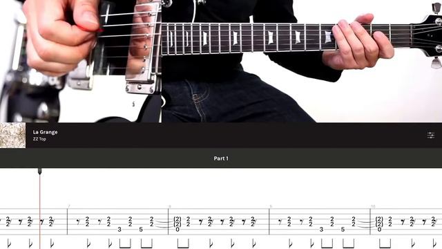 How to play "La Grange" by ZZ Top (Guitar App) смотреть онлайн