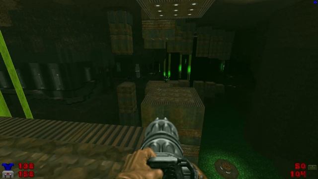 Doom With Mods Led's Generic Weapons: Doom 2 Hellscape, Map 24 The Caustic Depths смотреть онлайн