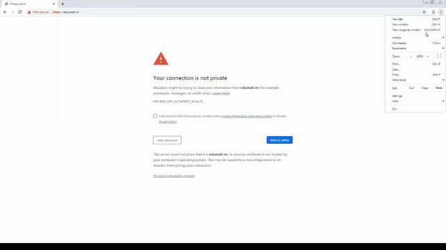 Fix error NET:ERR_CERT_AUTHORITY_INVALID in Chrome / Missing certificate SSL-HTTPS смотреть онлайн