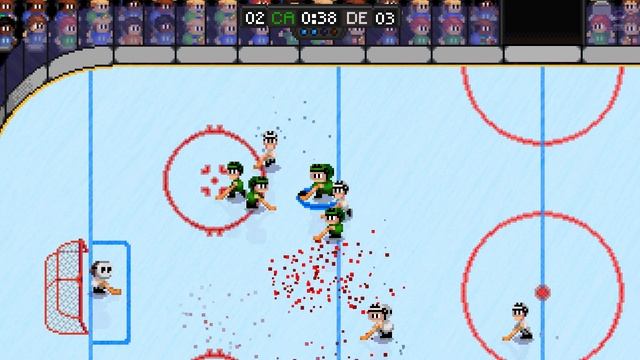 Super Blood Hockey PC Gameplay 1080p смотреть онлайн