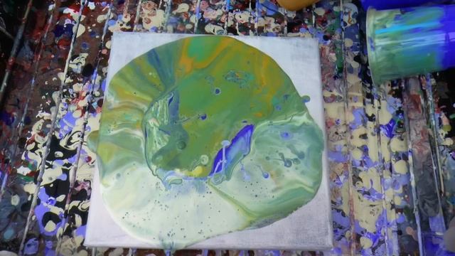 Заливка акрилом.Только Краска + Мыльная Вода. Paints + hand wash смотреть онлайн