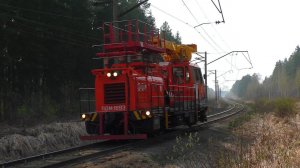 Автомотриса 1АДМ1.3-1693 следует по перегону Ясашная - Алапаевск