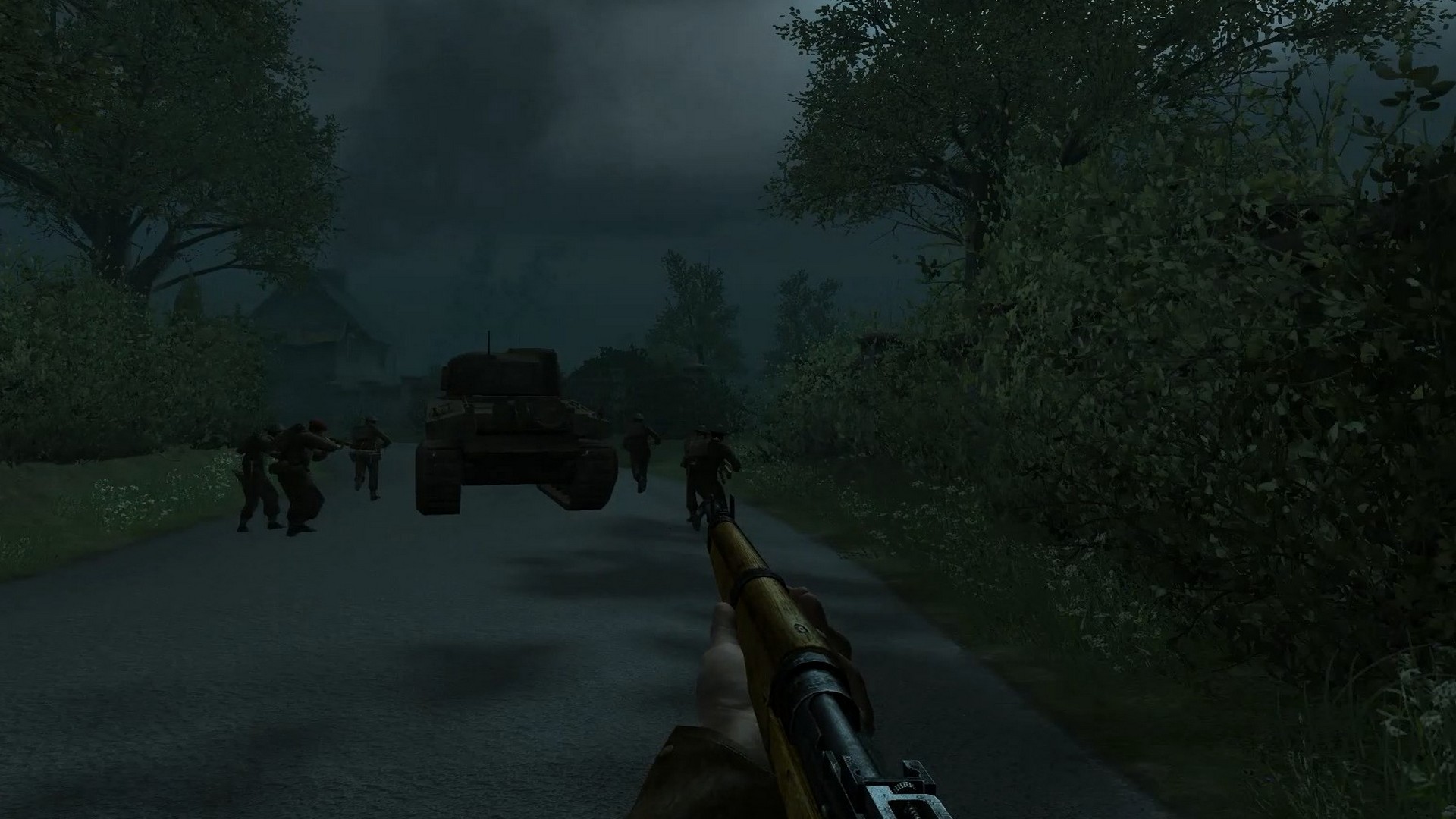 Уничтожение тигров. Call of Duty 2 #5