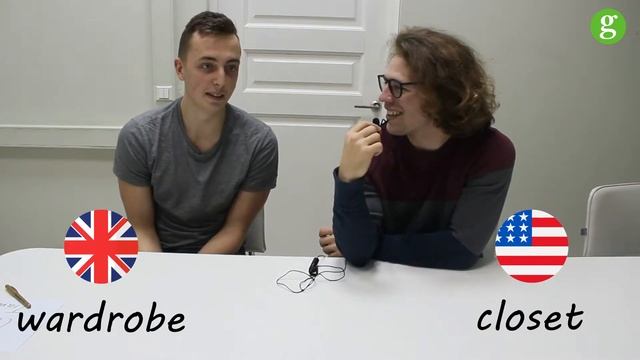 BRITISH Vs AMERICAN ENGLISH // DIFFERENCES