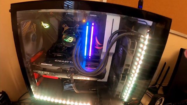 Gigabyte 3060 Gaming OC on hand first look with GTA V смотреть онлайн