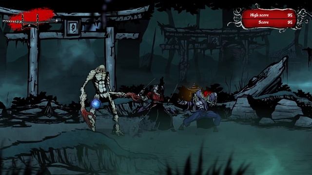 Musashi vs Cthulhu Gameplay (Game Walkthrough) смотреть онлайн