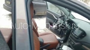 Чехлы на Ладу Весту Кросс СВ из экокожи от Автопилот