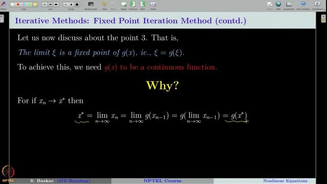 Week 7 : Lecture 34 : Nonlinear Equations: Fixed-point Iteration Methods смотреть онлайн