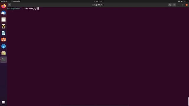 Ubuntu 20.10 Using NFTables Instead of IPTables Firewall смотреть онлайн
