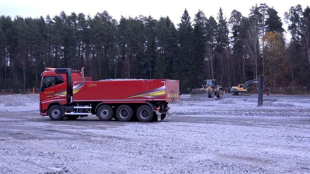 Caterpillar 320D Excavator CAT 972G Wheel Loader Volvo truck-Лучший грузовик в мире смотреть онлайн