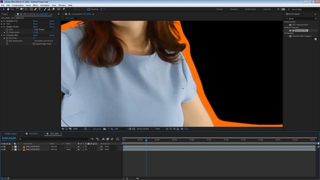 EASY After Effects tutorial - GROOVY outline effect смотреть онлайн