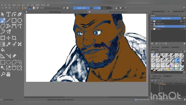 FINAL FANTASY VII remake week: BARRET WALLACE (Digital Illustration) смотреть онлайн
