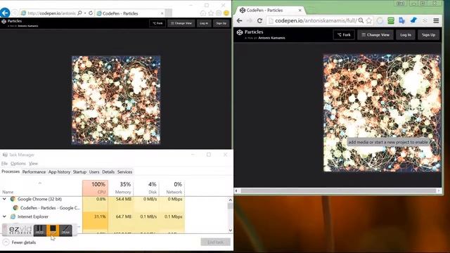 Canvas CPU Utilization (No GPU / GPU) смотреть онлайн