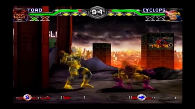 X-Men: Mutant Academy 2 (PS1) - Toad (Playthrough) смотреть онлайн
