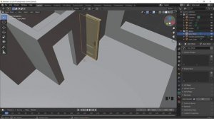 Квартира в Blender 2.9 Часть2 | Текстура паркета и кафеля | Импорт дверей и окон